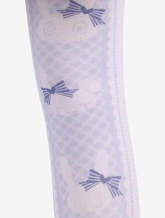 ロリィタ靴下　ライラック　スウィート　ポリエステル　ソックス　