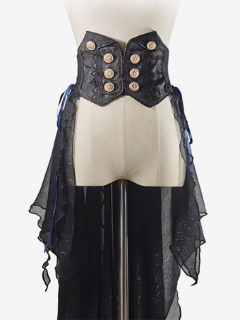 ブラック ゴスロリアクセサリー ブラックレース ポリエステルジャガード その他