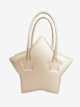 Lolita Handtasche mit Sternchenmuster in Golden 