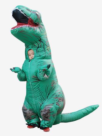 Carnaval Disfraz de lujo Disfraz divertido Dinosaurio verde Unisex Mardi  Gras Burlesque Poliéster Mono Disfraces de vacaciones - Milanoo.com