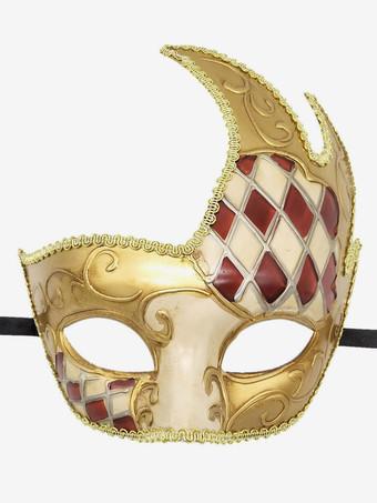 Maschera di carnevale per adulti Accessori per costumi da travestimento in  plastica rossa - Milanoo.com