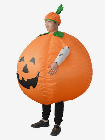 ハロウィン パンプキンインフレータブルコスチュームブローアップコスチュームハロウィン