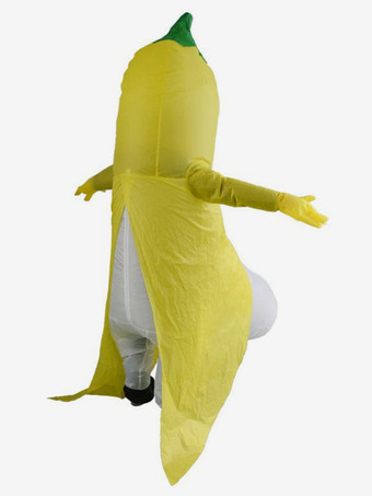 面白いバナナインフレータブルコスチュームフルーツブローアップコスチュームハロウィーン