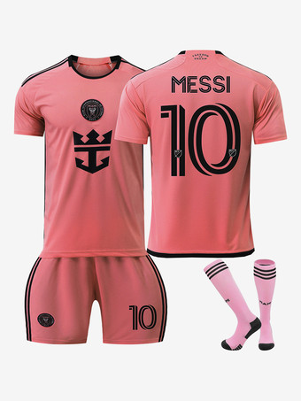 No.10 MESSI Home Jersey 24/25 3 Pieces For Men And Children