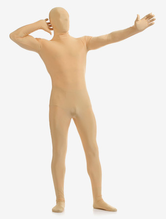 全身タイツ　単色　肌色　透明人間　ピュア　ニンジャ　舞台　演劇　仮装　変装　パーティー衣装　イベント　宴会　コスチューム