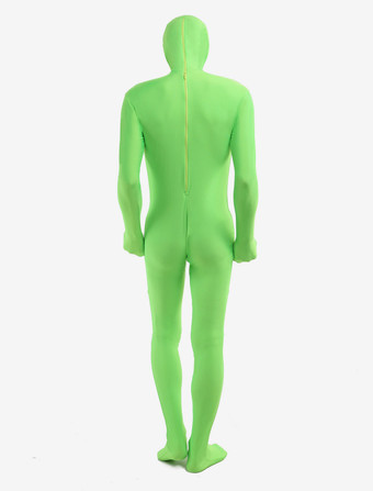 全身タイツ　グリーンタイツ　ピュア　透明人間　ニンジャ　舞台　演劇　仮装　変装　パーティー衣装　イベント　宴会　コスチューム