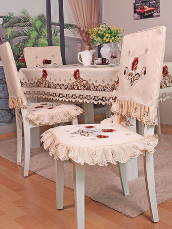 テーブルクロスヌードカラーポリエステルファイバーパーティー用品