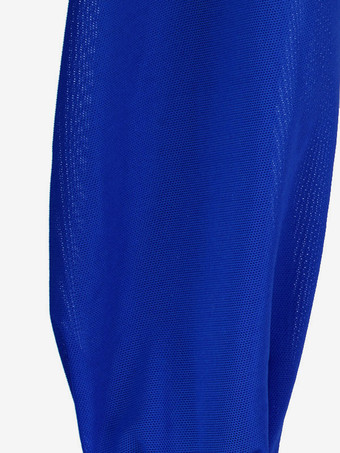 社交ダンスドレスコスチュームロイヤルブルーレディースライクラスパンデックスドレス