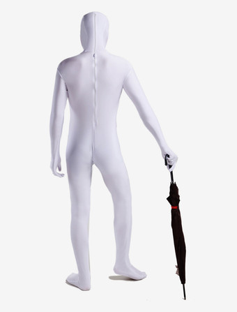 全身タイツ　白タイツ　カラータイツ　ピュア　透明人間　ニンジャ　舞台　演劇　仮装　変装　パーティー衣装　イベント　宴会　コスチューム