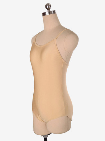 スケートドレスヌードポリエステルダンスコスチューム