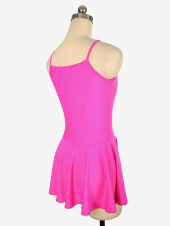 スケートドレスポリエステルアイススケーターダンスコスチューム