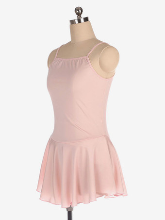 スケートドレスポリエステルアイススケーターダンスコスチューム