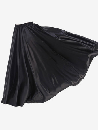 ブラック ボールルームダンスコスチュームスカートパープル女性トレーニングダンスボトムズ