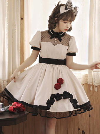 【最新モデル】スイートロリータドレス コットン半袖ジャンパー スイートロリータドレス