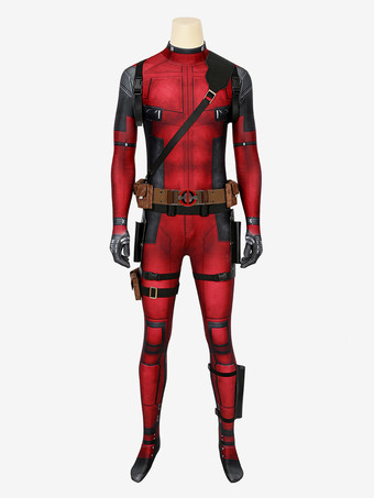 マーベル・コミックデッドプール衣装コスプレ衣装ハロウィンデラックス版スーツ