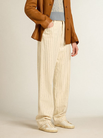 Baskets de skate écrues et blanches pour femmes chaussures plates décontractées à bout rond