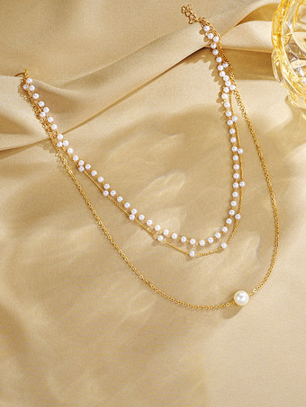 ネックレス メタル ヴィンテージ デイリー カジュアル 大人 レディース ジュエリー