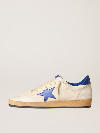 Blue White Women Sneakers Lace Up Skate Shoes