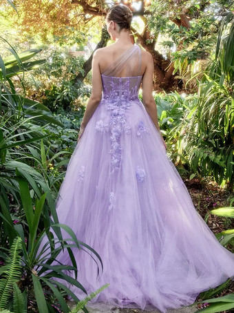 プロムドレス スウィートハートネック Aライン ノースリーブ レース ウェディングゲストドレス