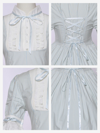 Robe Lolita douce Robe Lolita à manches courtes