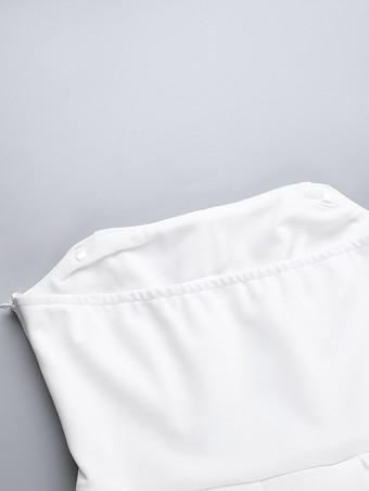 パーティードレス レッドデザインネックライン ノースリーブ セミフォーマルドレス