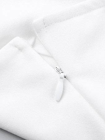 パーティードレス レッドデザインネックライン ノースリーブ セミフォーマルドレス