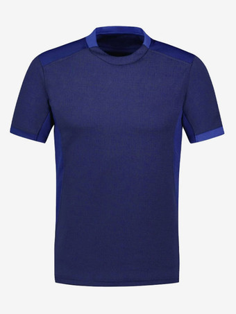 BluT-shirt Chic Gioiello Collo Stampa Parole Maniche Corte