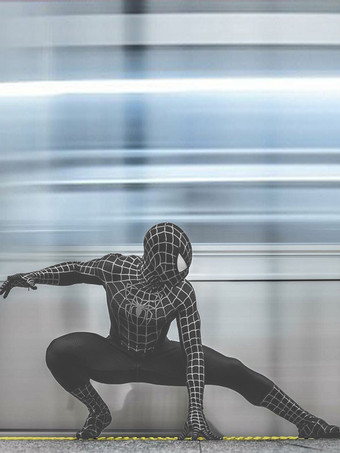 スパイダーマンコスチューム 大人用 シンビオート コスプレスーツ 映画版