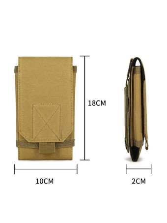 男性バッググレーナイロン迷彩ウエストバッグ