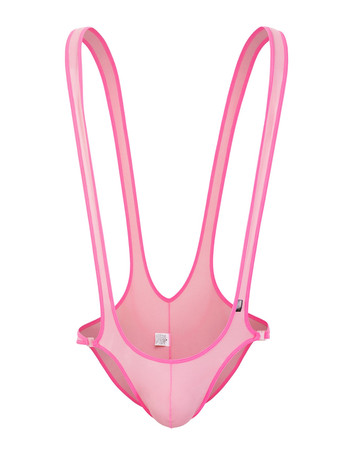 ピンクメンズ アンダーシャツ セクシー ポリエステル