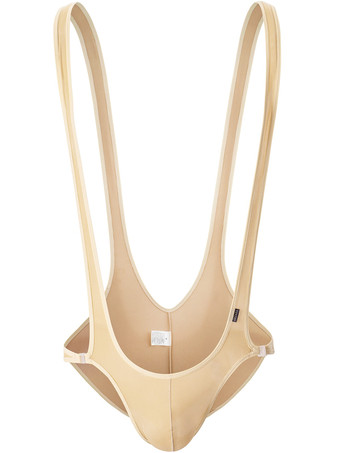 メンズ アンダーシャツ セクシー ポリエステル