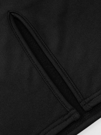 ボディコン ドレス ブラック ロング スリーブ スプリット フロント セクシー ハイカラー レイヤード ドレス シース ドレス