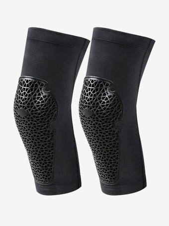 ブラック オートバイのアップグレードされたクールなライディング膝パッド落下防止通気性汗吸収保護フットカバー