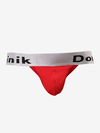 レッド 男性のセクシーなパンティーひもライクラスパンデックスハンターグリーンメンズランジェリー