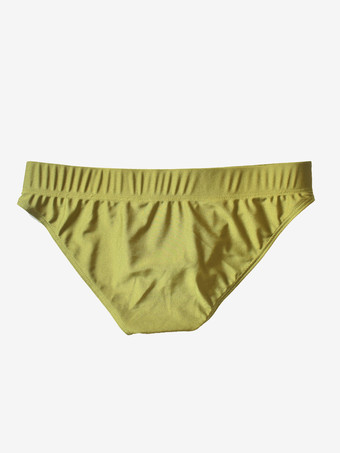 男性のセクシーなパンティーホワイトナイロンタンガメンズランジェリー