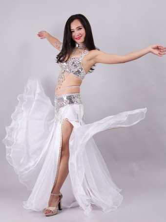 ベリーダンス衣装 パフォーマンス 女性用 ダンスウェア 5点セット 衣装