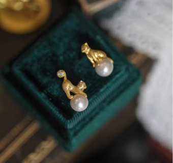 ウェディング イヤリング イミテーション パール ユニセックス シルバー メッキ ピアス ブライダル ジュエリー Acc