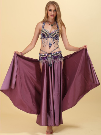 ベリーダンスセット 3ピースコスチューム 女性用パフォーマンス衣装