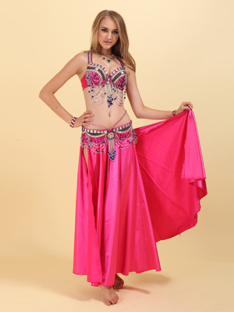 ベリーダンスセット 3ピースコスチューム 女性用パフォーマンス衣装