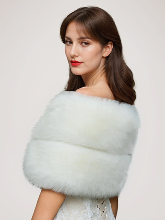 レディース ポンチョ ホワイト ケープ