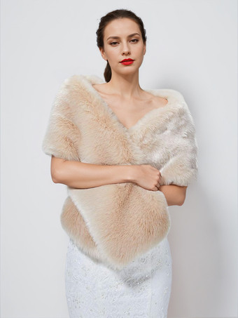 ライト アプリコットレディースポンチョ ライトアプリコットケープ