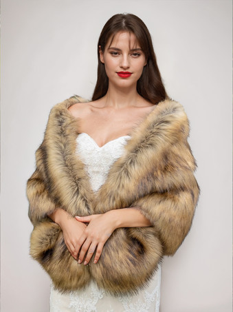 ライトブラウンレディースポンチョ ライトブラウンケープ