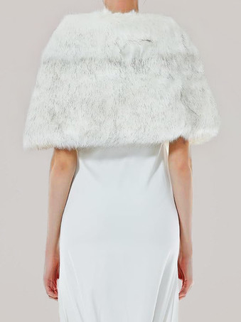 レディース ポンチョ シルバーケープ