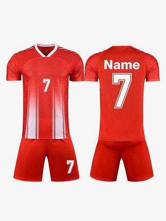 Fußballtrikot 2 Stück Unisex Kinder und Erwachsene Activewear personalisiertes Weihnachtsgeschenk