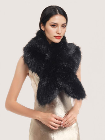 ブラック レディースポンチョ ライトブラウンケープ