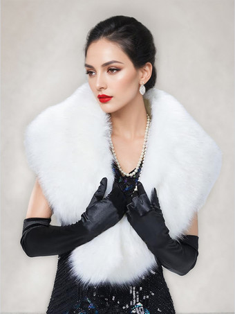 White Women Poncho Gray Cape