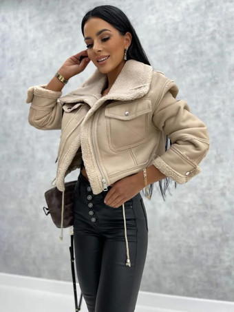 女性用ジャケット ターンダウン カラー スプリング ブラック パンク アウターウェア 女性用