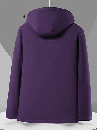 冬用グラフェンコットンコート メンズ フード付き カジュアル ゆったり 暖かい コットンコート