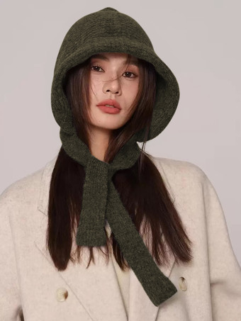 ダークグリーンヴィンテージハット レディース ポリエステル ロイヤルキャップ コスチュームアクセサリー