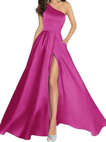 RoseEvening Dress Sheath Square Neck Floor-Length Sleeveless Lace-up Satin Fabric Social Party Dresses